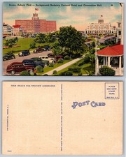 Asbury Park Berkeley Carteret Hotel Convention Hall Postcard