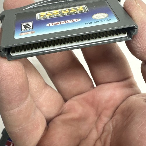 Lote GBA Nintendo Game Boy Advance Pac Man Collection & Namco Museum - Solo carrito - Imagen 7 de 7