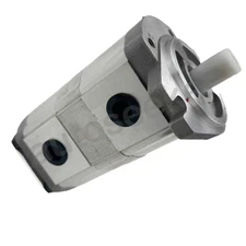 New Shaft 17.46mm Hydraulic Tandem Double Gear Pump Replacement HGP-33A-F6/6R