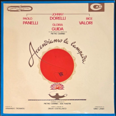 LP - FINDAJOLI / DORELLI / GLORIA GUIDE - O.S.T. - WIR ZÜNDEN DIE LAMPE AN - CAM
