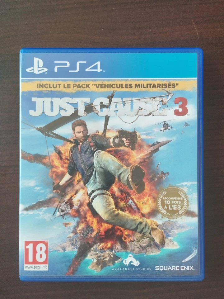 JUST CAUSE 3 SONY PLAYSTATION 4 PS4 PS5, photo 1 sur 5