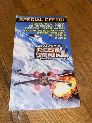 Star Wars Rogue Squadron III: Rebel Strike (Nintendo GameCube, 2003) Insert Only