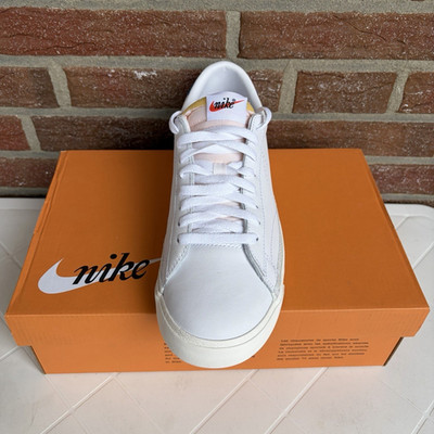 Nike Tennis Classic AC Herren Tennisschuhe EUR 43 Weiß/Blau IO1738 100
