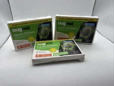 BugMD 3 Boxes Squito Stickers .385 Ounce, 78 Citronella Repellent Patches