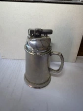Vintage Pewter Beer Stein Lighter by U.O.Colson Company
