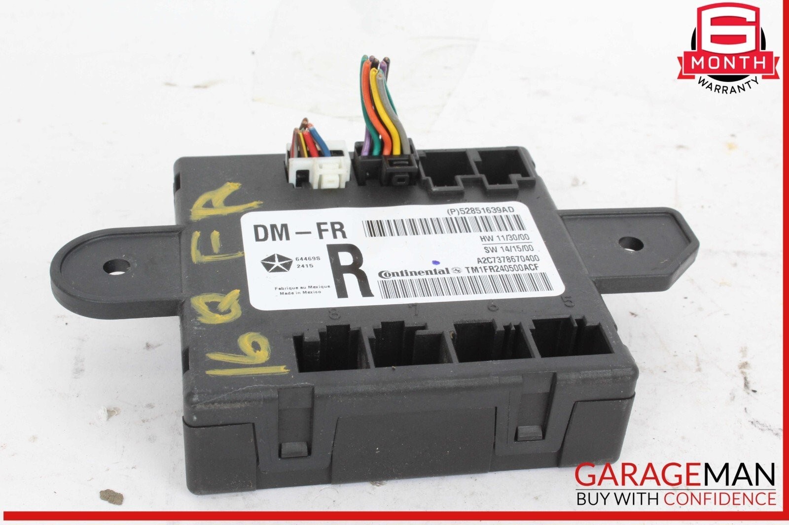 Maserati Quattroporte 2014-2017 Front Right Door control modules Set