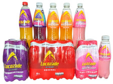 Bundle 22x Lucozade Sport Drinks Ice Kick Blue force Orange Raspberry Passion