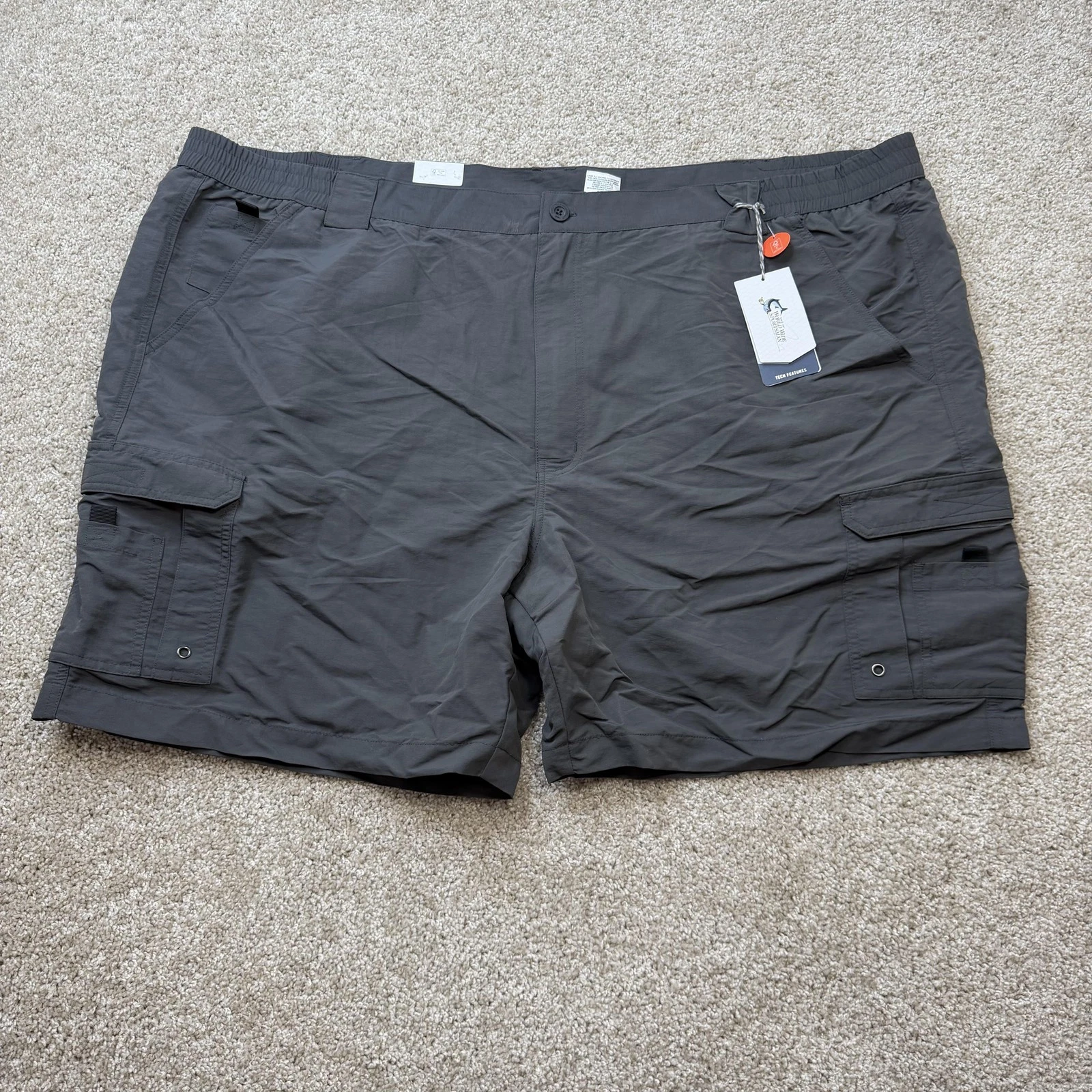 World Wide Sportsman Cargo Shorts Mens 52 Gray Nylon Baitcast Fishing 10 Inseam
Opens in a new windo