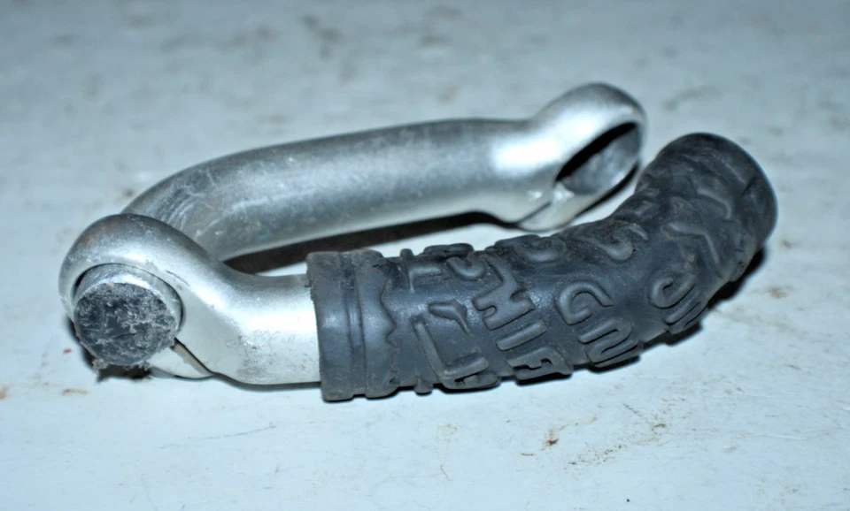 Bikepacking Bar End Clamps 22.2mm 5" Bullhorns Silver MTB Trail Dirt USA Shipper - Image 3 of 4