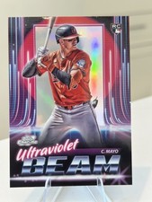2025 Topps Chrome Cosmic-Ultraviolet Beam-Coby Mayo RC #UB-3