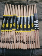 10 Pairs Hickory Drumsticks SPL VIC FIRTH