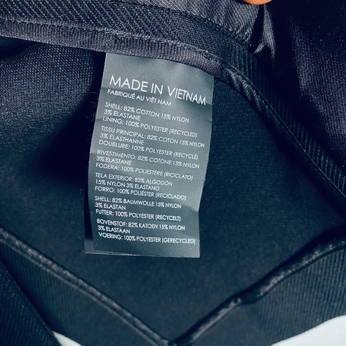 Club Monaco Blazer Damen 14 Schwarz Baumwollmischung Einreiher Sakko - Bild 5 von 11