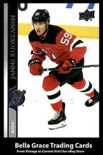 2020-21 Upper Deck Janne Kuokkanen #582 New Jersey Devils NHL Hockey