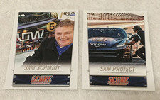 LOT Sam Schmidt Panini America Score IRL Indy Racing League Denver Broncos 2014