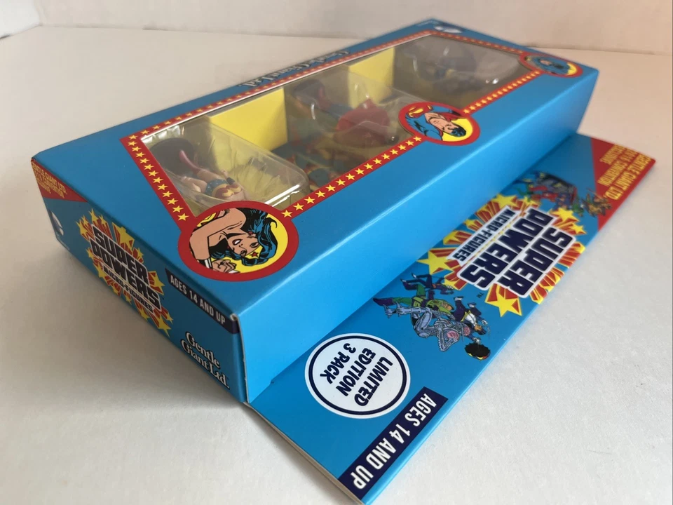 Микрофигурки 2016 SDCC Gentle Giant Super Powers ограниченный выпуск упаковка 3 шт. (новые) - Изображение 4 из 4