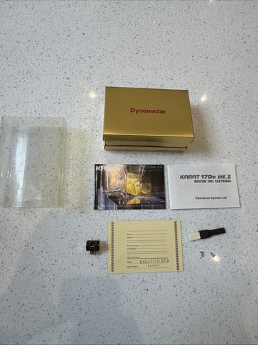 Dynavector Karat 17D2 Low Output Moving Coil Cartridge - NEEDS NEW TIP - Hifi