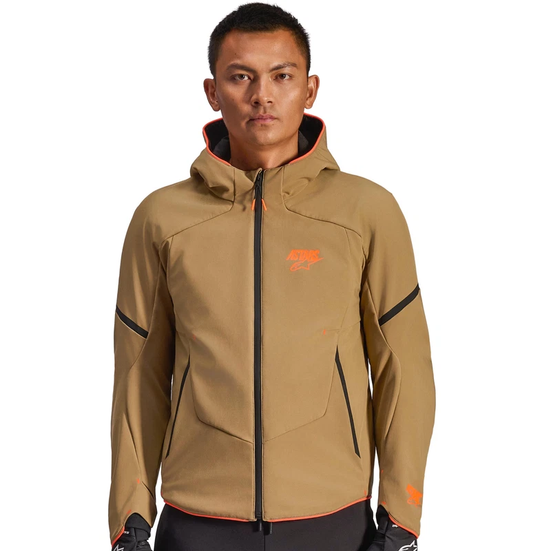 Alpinestars Aeroshell Kharki Black Orange, photo 3 of 9