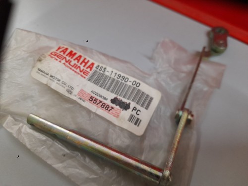 4SS-11990-00 YAMAHA YZ 125 2000 LEVA VALVOLA SCARICO - Foto 6 di 7