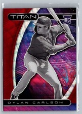 2021 Chronicles Titan Prizm #5 Dylan Carlson SN 99/199 RC