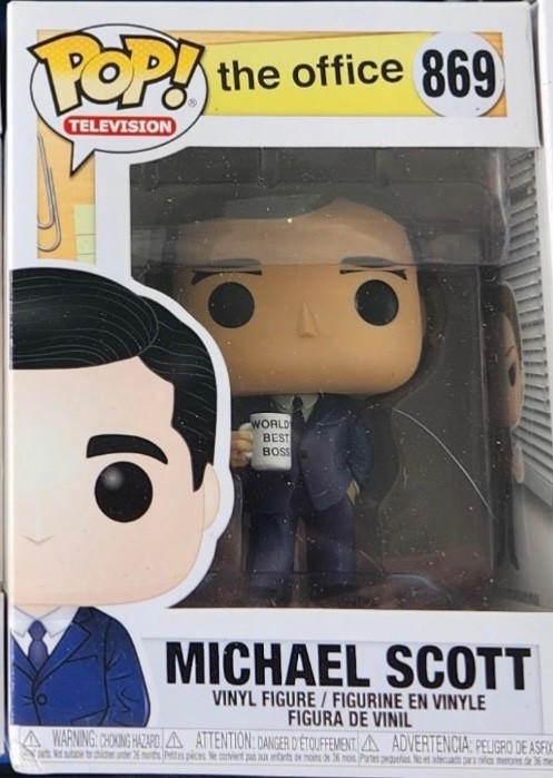 Funko Pop! Vinyl Figure: The Ofgice Michael Scott #869  *NOS READ*