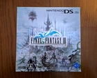 NEW DS Lite Final Fantasy III Crystal Edition FF3 Nintendo *BEAUTIFUL BOX*