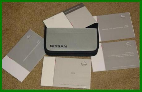 2005 NISSAN ALTIMA OWNERS MANUAL KIT eBay