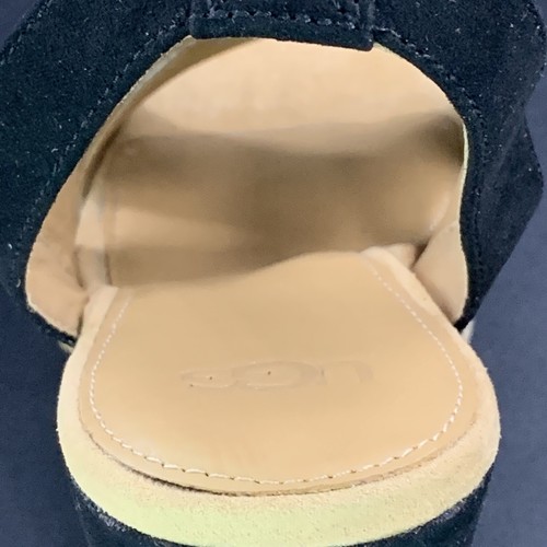 UGG CAREENA PLATFORM ESPADRILLE WEDGE SANDAL JAGUAR PRINT COW HAIR WOMENS US 7 - Picture 13 of 18
