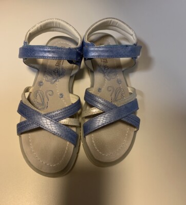 girl sandals blue EU 35  US 4 