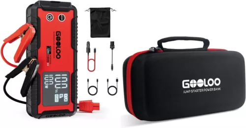 GOOLOO 6000A Jump Starter GT6000 Car Starter 100W Bi-Directional Fast Charge 12V - Picture 22 of 24
