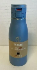 Takeya 17 oz Leak Proof Insulated Travel Mug BLUESTONE BLUE WATER BOTTLE 17OZ