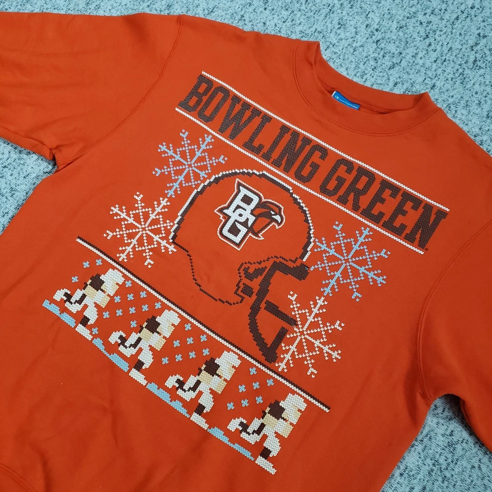 Боулинг зеленый государственный университет праздник толстовка размер средний соколы чемпион - Изображение 3 из 4