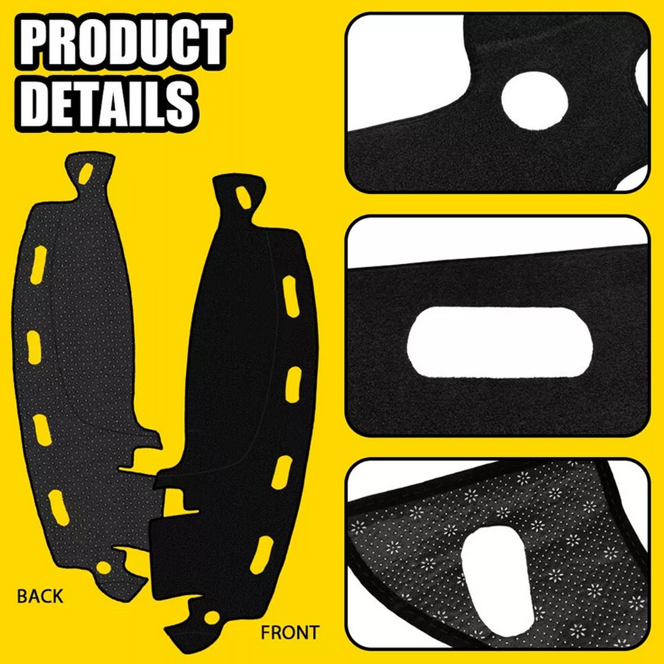 For Dodge Ram 1500 2500 3500 19982001 Dashboard Mat Dash Mat Car Dash