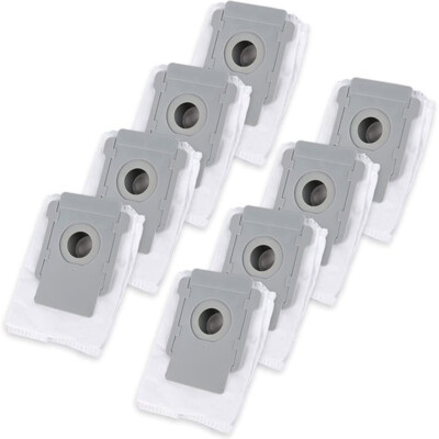 8 Packs Vacuum Bags for iRobot Roomba J7+/Plus s9 s9+ (9550) i8 W/ Clean Bag