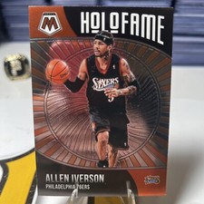 2020-21 Panini Mosaic - Holofame #1 Allen Iverson