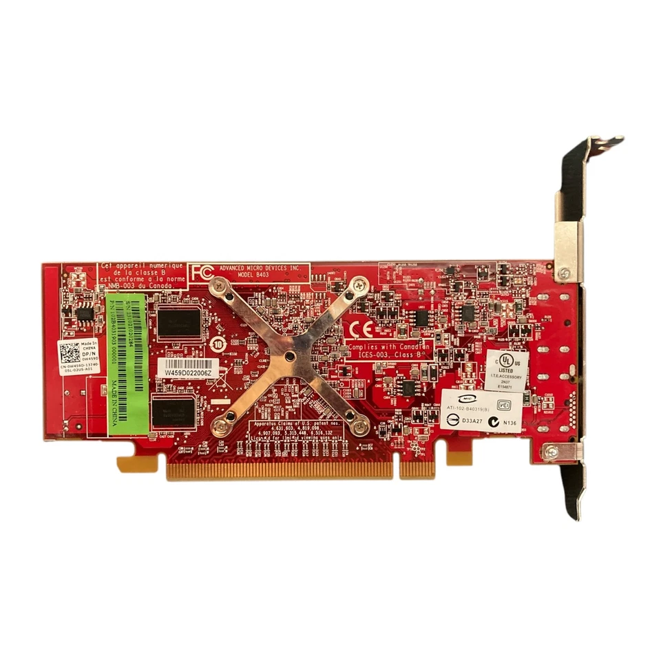 Dell W459D NVIDIA Quadro FX 580 512MB DDR3 PCIe Workstation Video Card – Used - Image 2 of 3