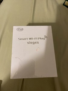Siéges intelligents WiFi Prises - 2 Emballage de l'usine scellé....63