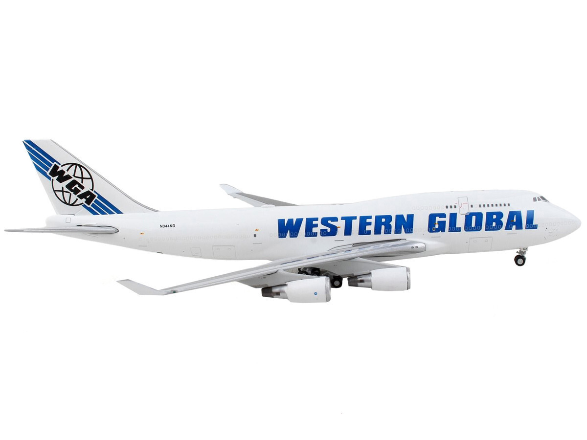 Geminijets 1/400 WESTERN GLOBAL 747−400F Geminijets Boeing 747-400F Aircraft 