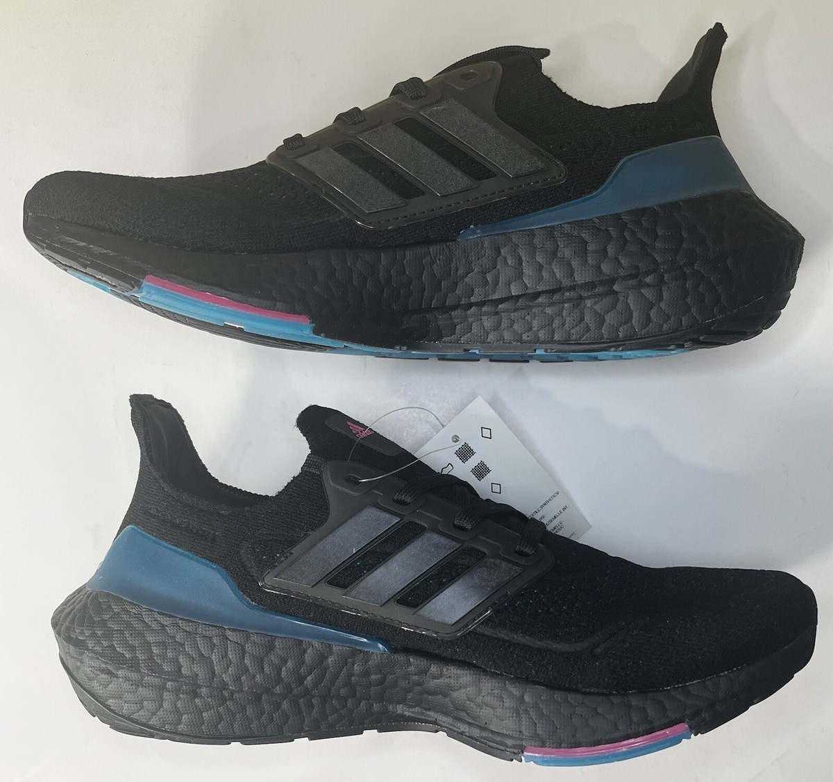 adidas UltraBoost 21 'Black Active Teal' 2021 - FZ1921