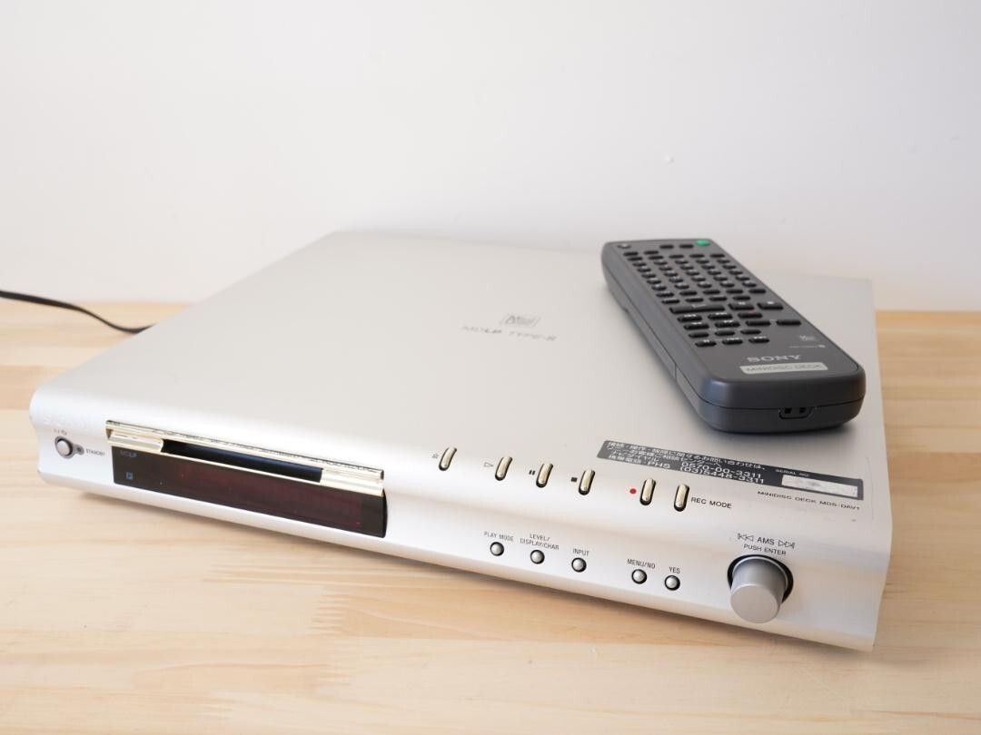Sony MDS-DAV1 Mini Disc Deck MDLP Type-S Working | eBay Sony MDS-DAV1 Mini Disc Deck MDLP Type-S Working | eBay