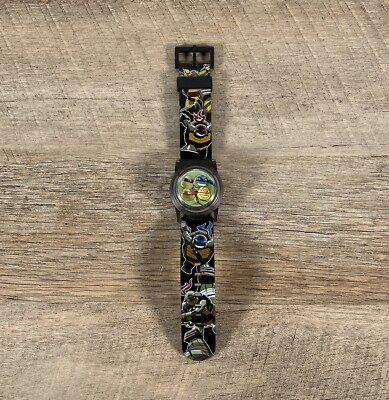 2014 TMNT Teenage Mutant Ninja Turtles Digital Wrist Watch Viacom Need Batteries