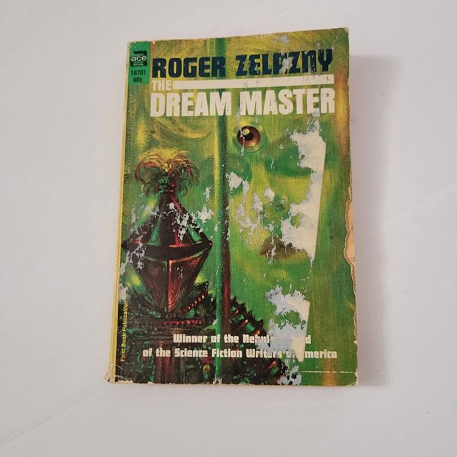 The Dream Master by Roger Zelazny 1966 Ace Vintage Sci-Fi 1st Printing