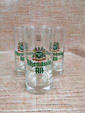Rhenania Alt 3x Becher 0,2 l Bierglas Gastro