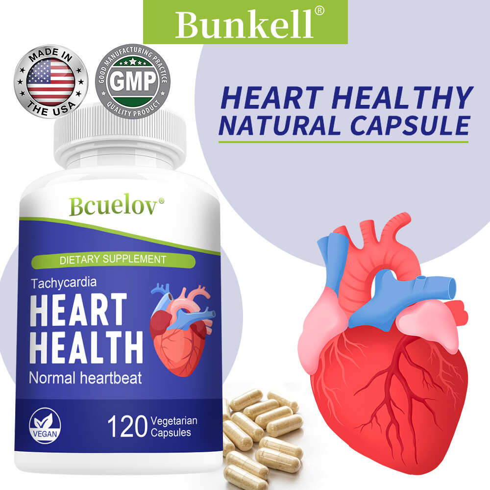Tachycardia Heart Health - Fast Acting Capsules - Promotes a healthy heart rate