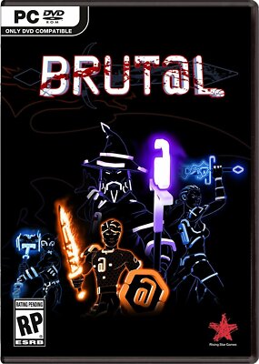 Brutal Rising Star PC DVD Game NIP Win 7 and Up