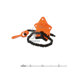 Morsa A Catena Da Banco Ø1/2-8" - Beta 398