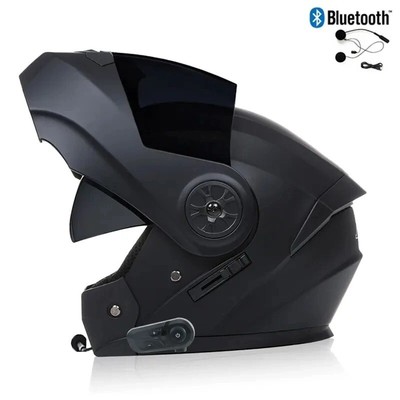 Bluetooth hoch klappbarer Motorrad helm Motorrad