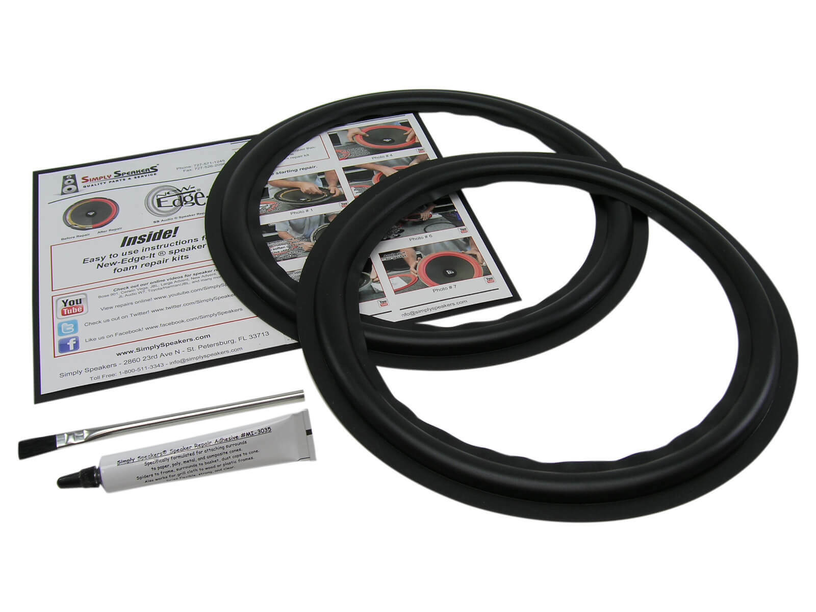 replace speaker surround