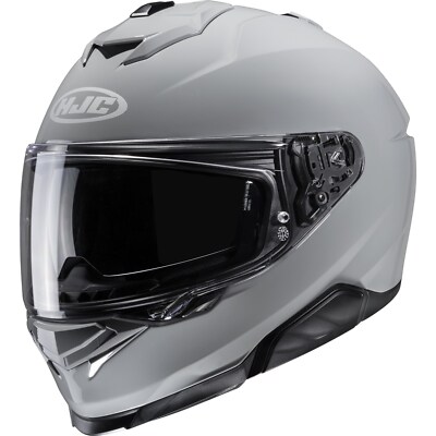 HJC Motorcycle Helmet i71 Solid - Full Face Helmet with Visor And