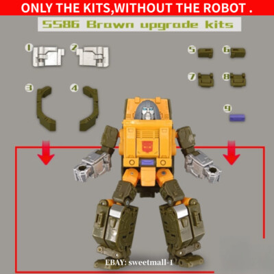 in stock GO BETTER Filler Upgrade Kit For Studio Series SS86 Brown