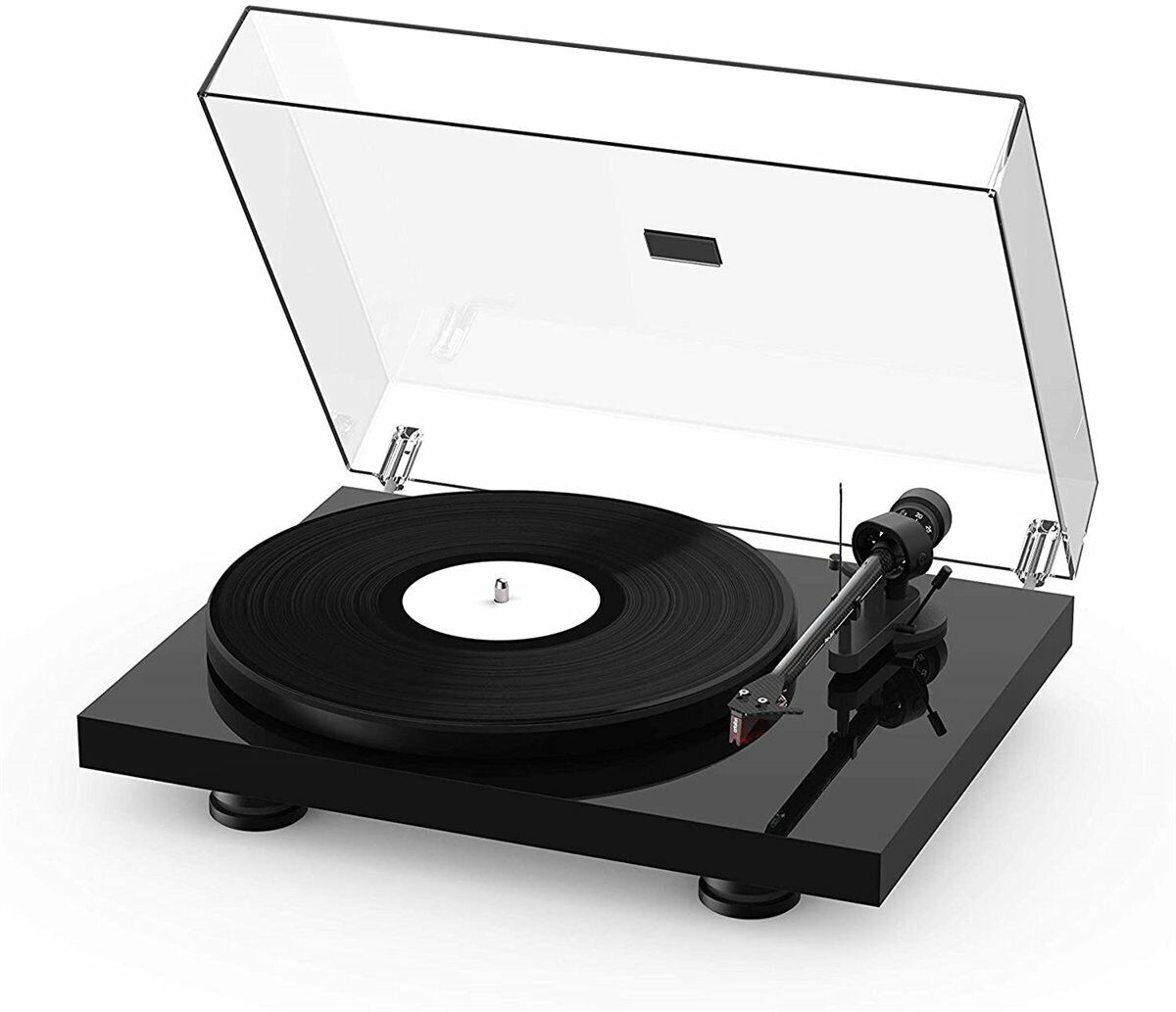 Thumbnail - Pro-ject Plattenspieler Debut Carbon Evo Hochglanz Schwarz Incl